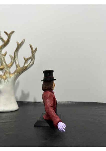 Willy Wonka Büst 10CM Charlie’nin Çikolata Fabrikası - Charlie And The Chocolate Factory