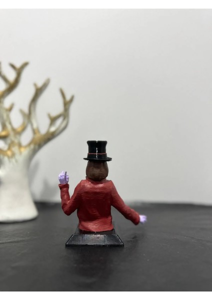 Willy Wonka Büst 10CM Charlie’nin Çikolata Fabrikası - Charlie And The Chocolate Factory
