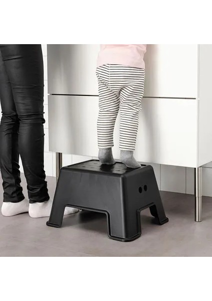 Sumuhome Bolmen Basamak Tabure Siyah 44X35X25 cm indirimleri