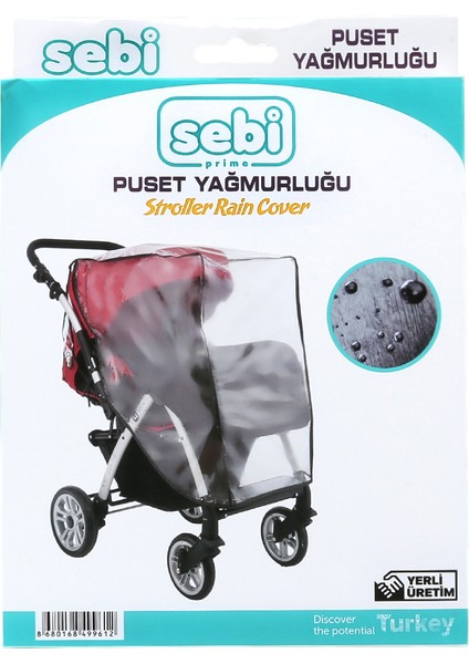Bebek Arabası ve Puset Yağmurluğu (Tüm Bebek Arabaları Için Uygundur)