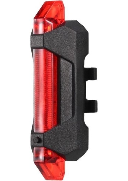 USB Şarj Edilebilir LED Bisiklet Ikaz Lambası, Arka Uyarı Lambası