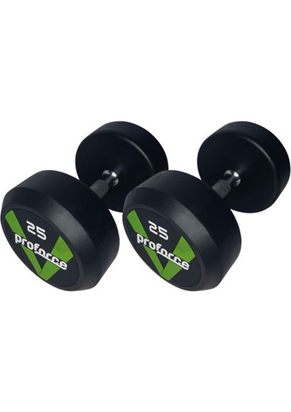 Olimpik Kauçuk Kaplı Dumbell 25 kg