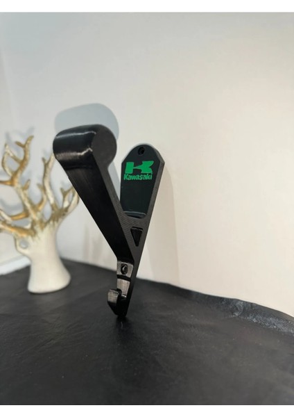 Kawasaki Motosiklet Kask Askısı Kask Tutucu Anahtarlık Teçhizat Askı