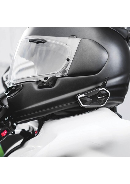 R1 Mesh Motosiklet Bluetooth Interkom (Tekli)