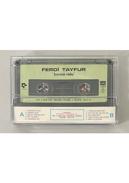 Ferdi Tayfur - Haram Oldu Kaset