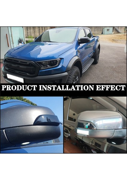 Dinamik Dönüş Sinyali LED Göstergesi Yanıp Sönen Işıklar Ayna Işıkları Roadster Ranger T6 2012-2019 ile Uyumlu (Yurt Dışından)