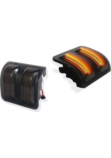 Ayna LED Işaret Işığı 2008-2016 F250 F350 F450 Süper Hizmet Amber Dönüş Sinyali Işığı ile Uyumlu (Yurt Dışından)