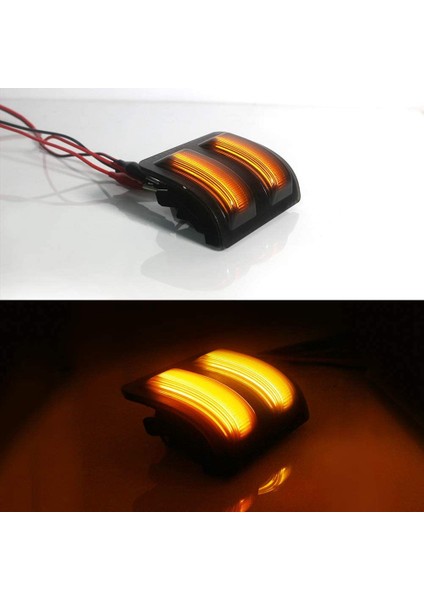 Ayna LED Işaret Işığı 2008-2016 F250 F350 F450 Süper Hizmet Amber Dönüş Sinyali Işığı ile Uyumlu (Yurt Dışından) indirimleri