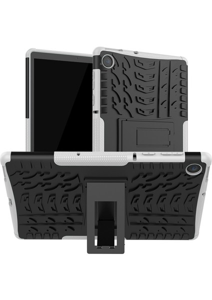 M10 Plus X606 10.3 Inç Tablet Kılıfı Düşmeye Karşı Korumalı Kılıf Tablet Standı (Beyaz) (Yurt Dışından) indirimleri