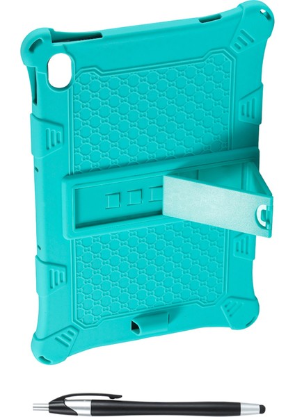 Xiaoxin Pad TB-J606F Için Tablet Kılıfı 11 Inç Silikon Kılıf Ayarlanabilir Tablet Standlı Düşmeye Karşı Kapak (E) (Yurt Dışından)