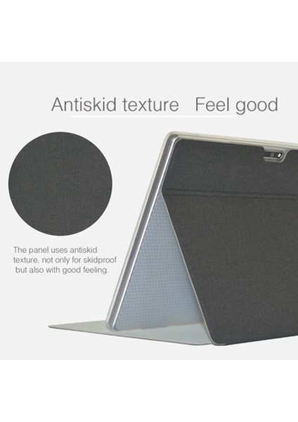 Pu Tablet Kılıfı + Ekran Koruyucu M30/M30 Pro 10.1 Inç Tablet Kapaklı Kılıf Tablet Standı (Siyah) (Yurt Dışından) fırsatları