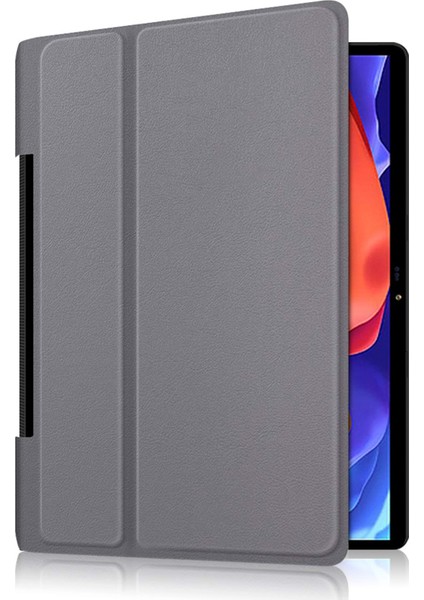Yoga Pad Pro 13.0 Inç YT-K606F Için Tablet Kılıfı Koruyucu Kılıf Pu Deri Kılıf Düşme Önleyici Kapak Tablet Standı (F) (Yurt Dışından) indirimleri