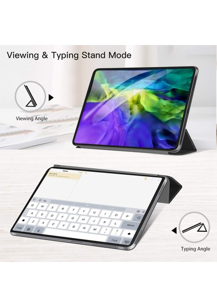 Pro 11 2021/2020 Için Tablet Kılıfı Düşmeye Karşı Dayanıklı Tpu Kılıf Pu Deri Kılıf Tablet Standı Ofis Için (Yurt Dışından) fiyatları