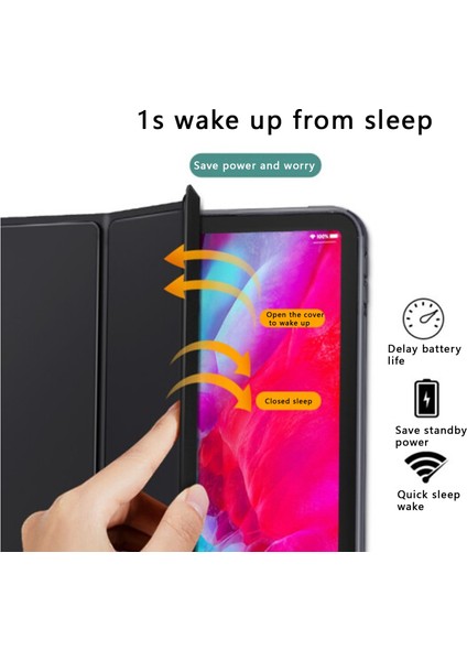 Pro 11 2021/2020 Için Tablet Kılıfı Düşmeye Karşı Dayanıklı Tpu Kılıf Pu Deri Kılıf Tablet Standı Ofis Için (Yurt Dışından) fırsatları