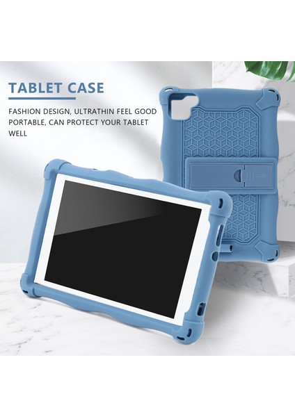 P80 P80X P80H 8 Inç Tablet Düşmeye Karşı Silikon Kılıf T290/T295/T297 (Mavi) (Yurt Dışından) fiyatları