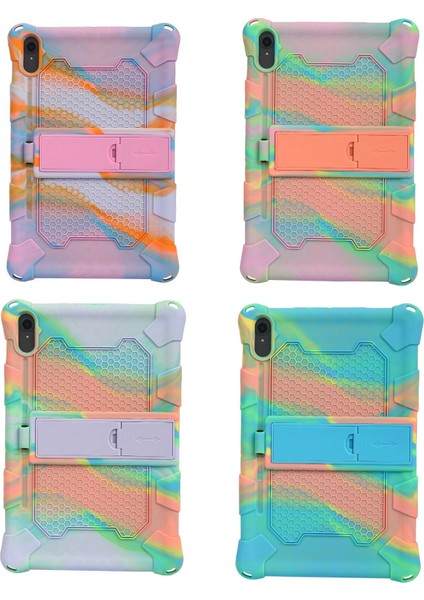 Silikon Kılıf Galaxy Tab S7 11 Inç 2020 T870/T875 Tablet Kılıfı Düşmeye Karşı Korumalı Kılıf Kalemli Tablet Standı (H) (Yurt Dışından) fırsatları