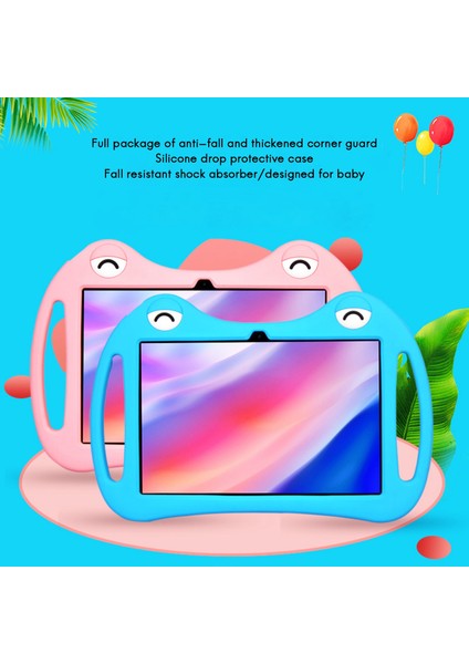 M40 P20HD P20 10.1 Inç Tablet Silikon Kılıf Düşmeye Karşı Dayanıklı Tablet Standı Kalem Yuvası ile (Mavi) (Yurt Dışından) indirimleri