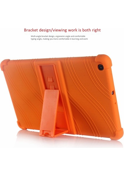 IPLAY30/IPLAY30 Pro Tablet 10.5 Inç Tablet Kılıfı Düşmeye Karşı Dayanıklı Tablet Standlı Silikon Kılıf (Yeşil) (Yurt Dışından) indirimleri