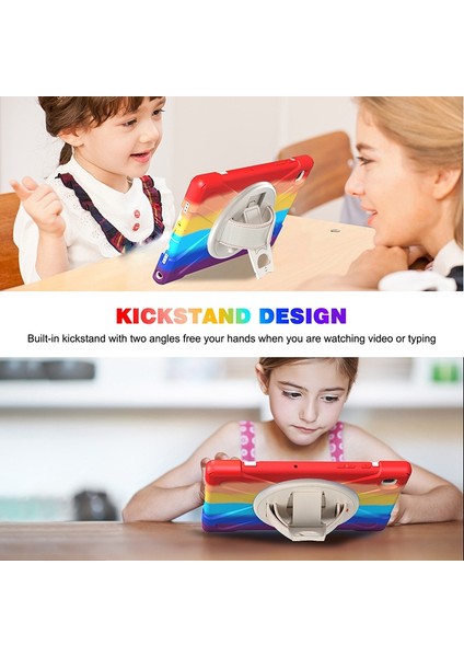 Tablet Pc Koruyucu Kılıf, Düşmeye Dayanıklı Renkli Üçlü Korumalı Kabuk A7 10.4 T500/T505/T507/T505N Kırmızı Için Uygun (Yurt Dışından) fırsatları