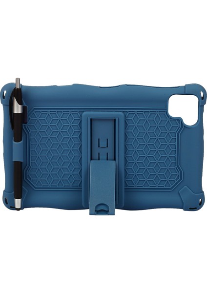 P85 Silikon Kılıf 8 Inç Tablet Kılıfı Tablet Standı Koruyucu Kılıf Telcast P85 Kılıfı Kalemli (B) (Yurt Dışından)