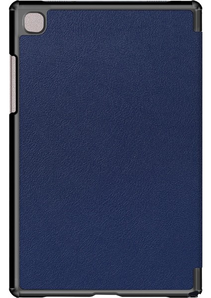 Custer Koruyucu Kılıf Üçlü Katlı Koruyucu Kabuk Tablet Pc Deri Kılıf 10.4 Inç Uygun Tab A7 Mavi (Yurt Dışından)