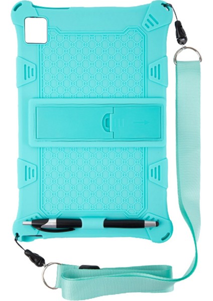 T40 Plus T40 10.4 Inç Silikon Tablet Kılıfı T40 Için Askılı ve Kalemli Tablet Standı (D) (Yurt Dışından)