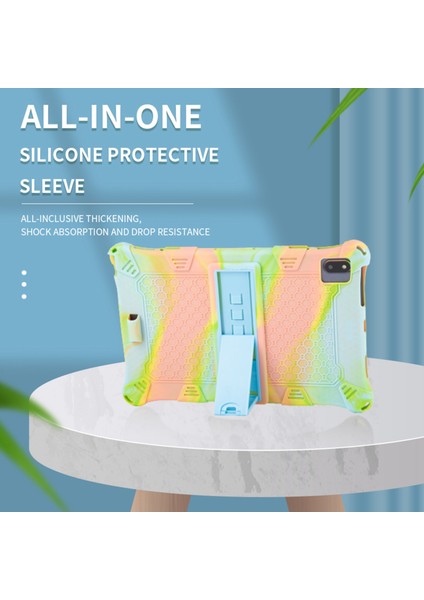 T40 Plus T40 10.4 Inç Silikon Tablet Kılıfı T40 Için Askılı ve Kalemli Tablet Standı (D) (Yurt Dışından) modelleri