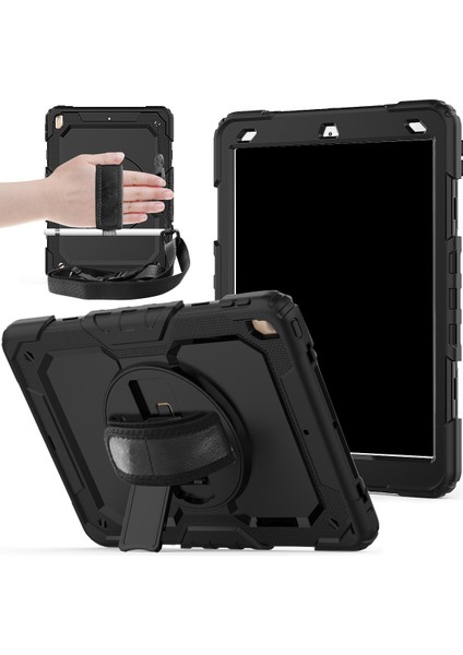 Tablet Pc 360 Derece Tam Gövde Kılıfı Omuz Kalem Tutucu Air 3 2019 Pro 10.5 Inç 2017 Siyah (Yurt Dışından) fiyatları