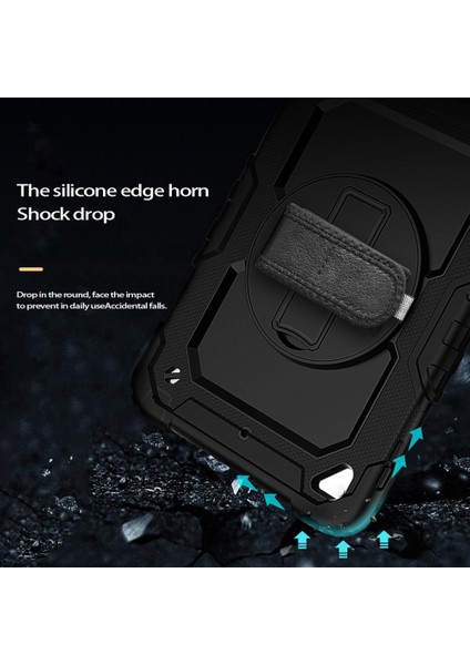 Tablet Pc Sağlam Düşmeye Karşı Koruyucu Kılıf Omuz Askısı Standı Mini 5./4. Nesil 7.9 Inç (Kırmızı) (Yurt Dışından) fiyatları