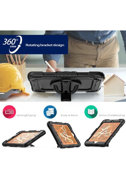 Tablet Pc Sağlam Düşmeye Karşı Koruyucu Kılıf Omuz Askısı Standı Mini 5./4. Nesil 7.9 Inç (Kırmızı) (Yurt Dışından) modelleri