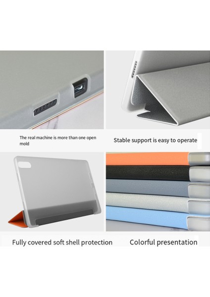 T50/T50 Pro 11 Inç Tablet Için Flip Kılıf Ultra Ince T50 Pro Koruyucu Kılıf Tablet Standı (D) (Yurt Dışından) fırsatları