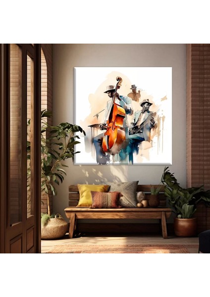Duygusal Melodi Kanvas Tablo