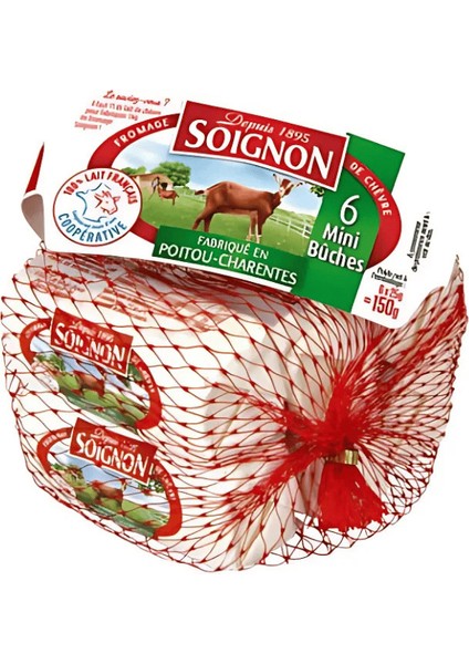 Mini Goat Log Cheese (6x25gr) 150 gr