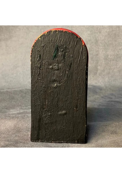 El Yapımı Renkli Gökkuşağı Dekoratif Biblo - 6 x 12 cm