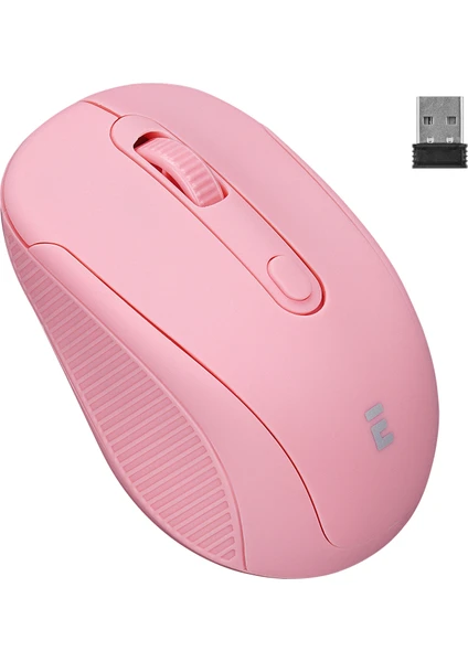 SM-300 Usb Rose Gold 4D Optik Alkalin Pil Kablosuz Mouse