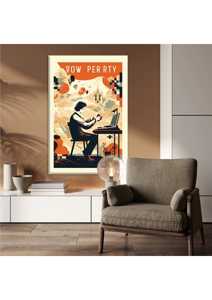 Melodik Anlar Kanvas Tablo