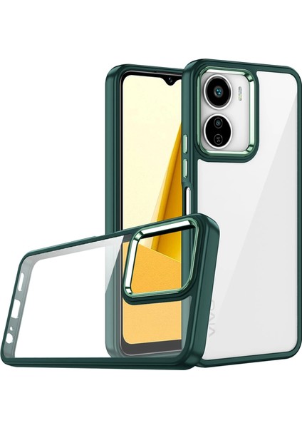 Vivo Y16 Kılıf Zore Flora Kapak