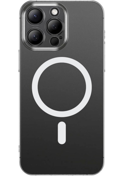 Apple iPhone 14 Pro Max Kılıf Magsafe Şarj Özellikli Toz Önleyici Zore Helo Kapak