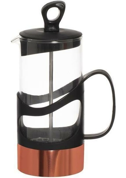 350 cc Desenli French Press-Bakır Desenli