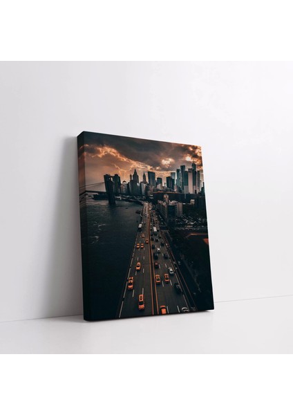 Hareketli Bulvar Kanvas Tablo modelleri