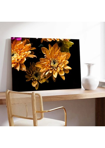 Sarı Çiçekler Kanvas Tablo modelleri