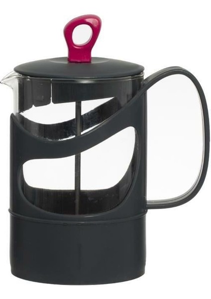 600 cc French Press Pembe Süzgeçli