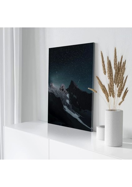 Geceleyin Zirve Kanvas Tablo modelleri