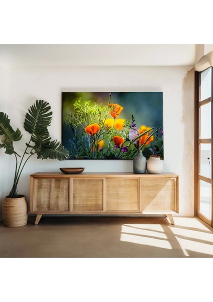 Sarı Laleler Tarlası Kanvas Tablo