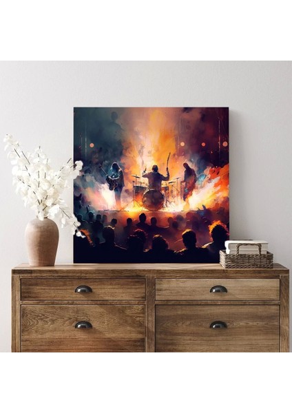 Gece Festivali Kanvas Tablo fiyatları