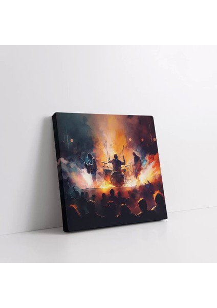Gece Festivali Kanvas Tablo modelleri