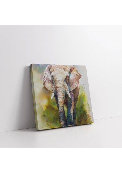 Yürüyen Fil Kanvas Tablo fiyatları