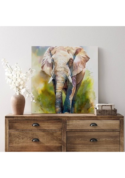 Yürüyen Fil Kanvas Tablo modelleri