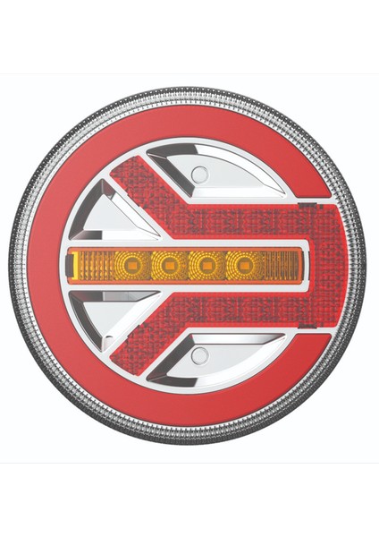 Hamburger Stop Neon LED 3 Fonksiyon Sol 10/30V