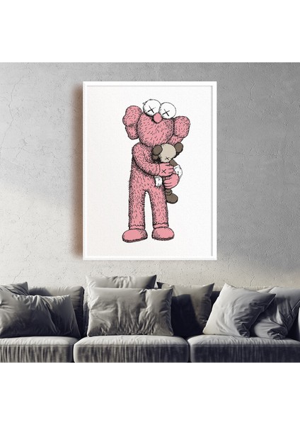 "kaws One" Poster Tablo